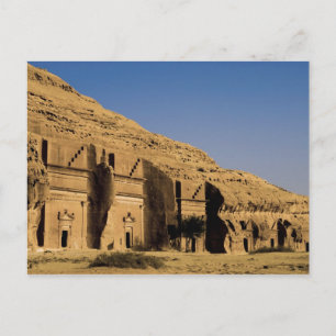 Saudi Arabia, site of Madain Saleh, ancient 2 Postcard