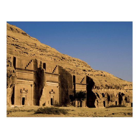 Saudi Arabia, site of Madain Saleh, ancient 2 Postcard