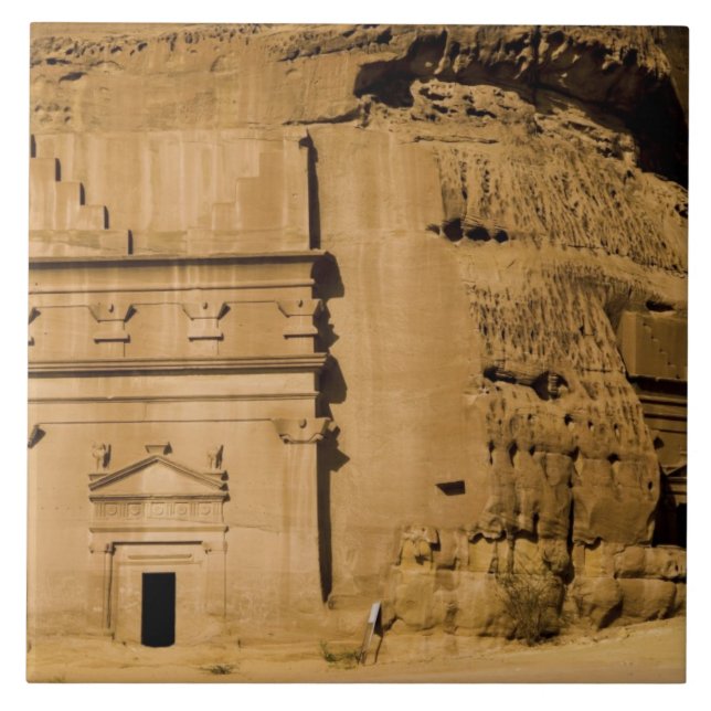 Saudi Arabia, site of Madain Saleh, ancient 3 Tile (Front)