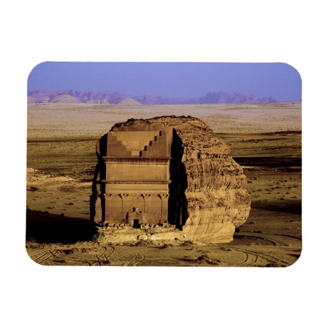 Saudi Arabia, site of Madain Saleh, ancient Magnet (Horizontal)