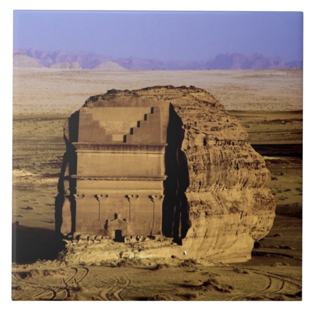 Saudi Arabia, site of Madain Saleh, ancient Tile (Front)