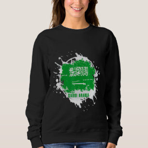 Saudi Arabia Splash Sweatshirt