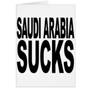 Saudi Arabia Sucks