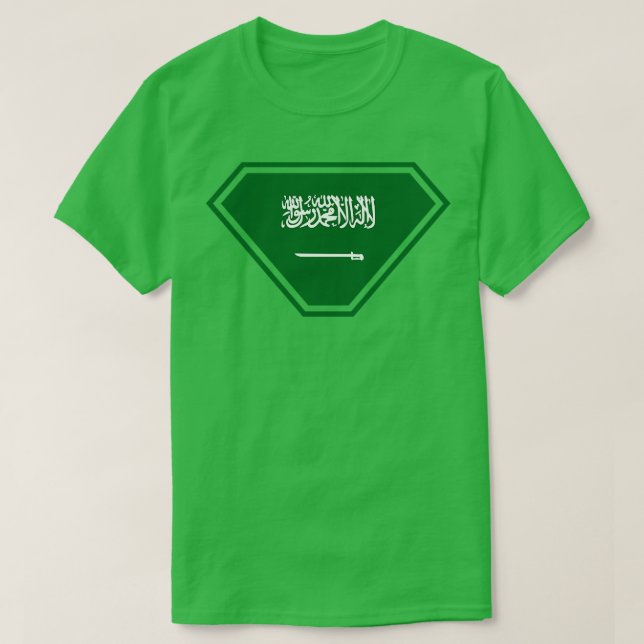 Saudi Arabia SuperEmpowered Shield T-Shirt (Design Front)