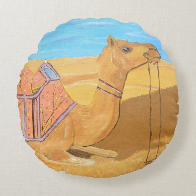 Saudi Arabian Camel Pillow  (Front)