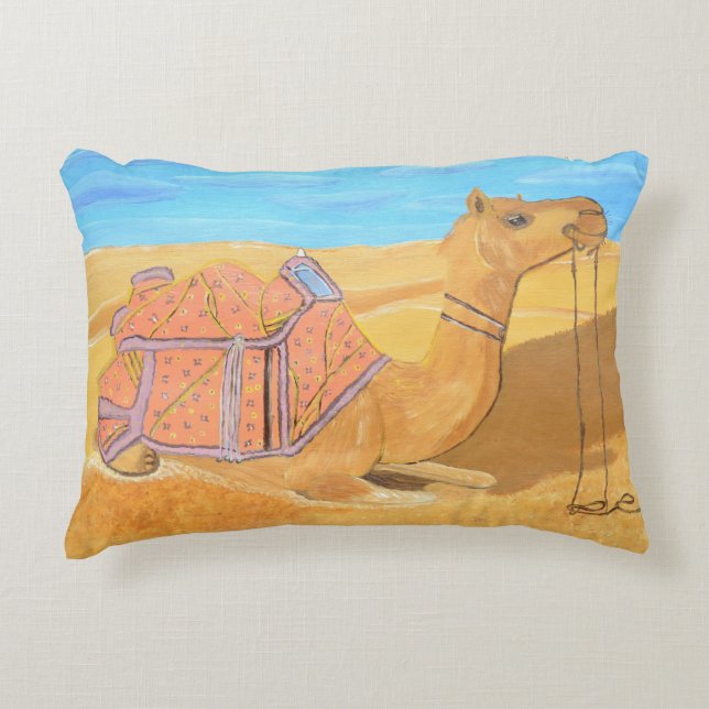 Saudi Arabian Camel Pillow  (Front)