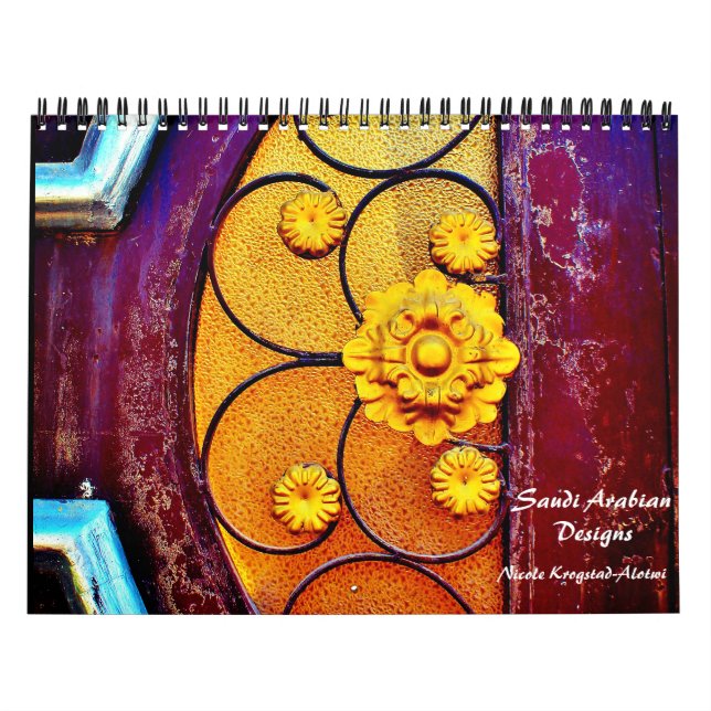 Saudi Arabian Designs Calendar (Cover)