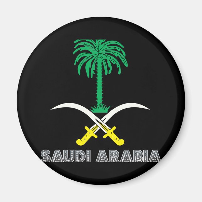 Saudi Emblem Magnet (Front)