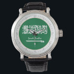 Saudi Flag & Saudi Arabia trendy fashion /design Watch<br><div class="desc">WATCH: Saudi Arabia & Saudi Arabian Flag fashion design - love my country,  travel,  holiday,  country patriots / sports fans</div>