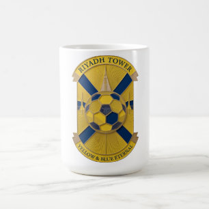 Saudi Riyadh Tower Football,Soccer City Pride Gift Coffee Mug