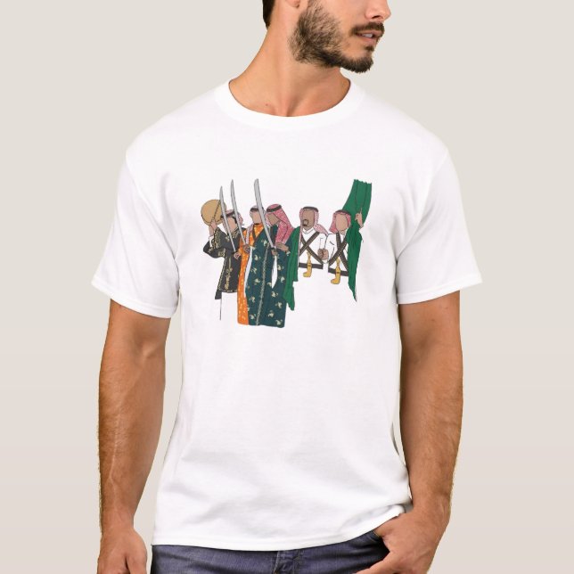 saudis dance t shirt (Front)