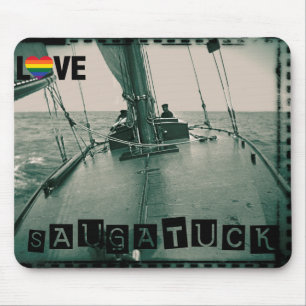 Saugatuck Michigan Gay Interest Sailing 1910 Photo Mouse Mat