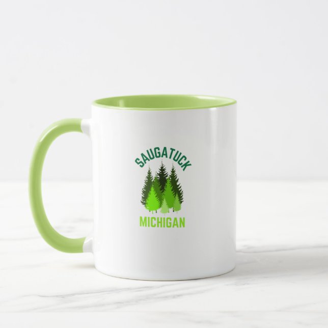 Saugatuck Michigan Hometown Coffee Mug (Left)