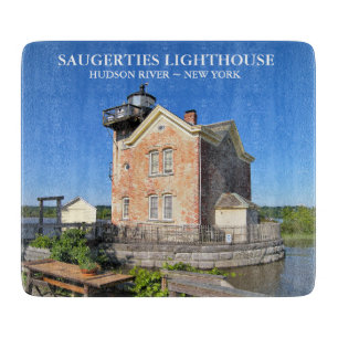 Saugerties Lighthouse, New York Cutting Board