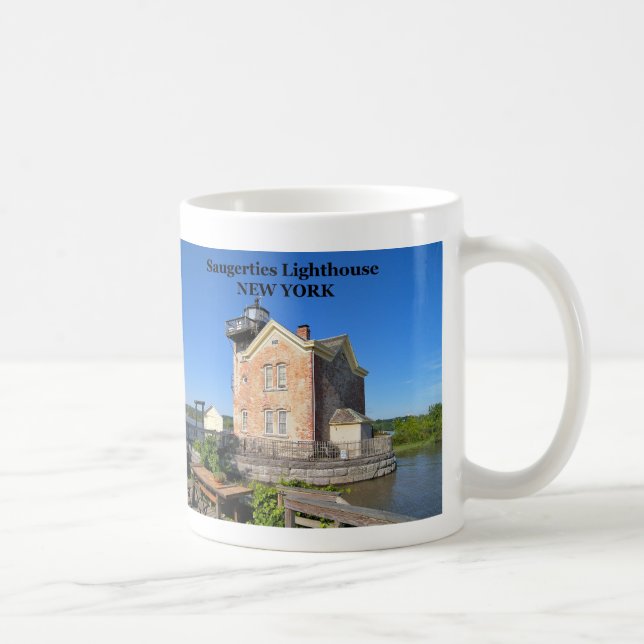 Saugerties Lighthouse, New York Mug (Right)