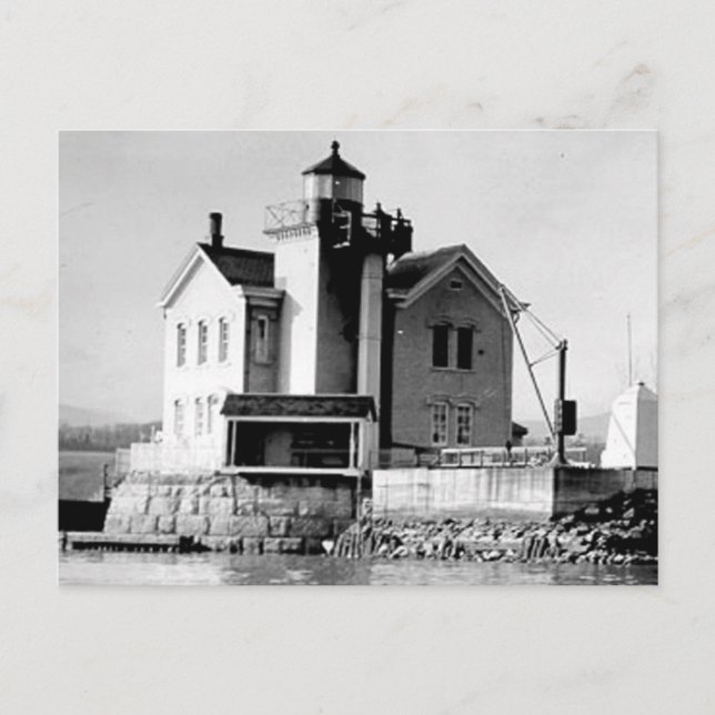 Saugerties Lighthouse Postcard (Front)