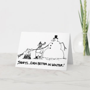 Saugy Christmas Cards