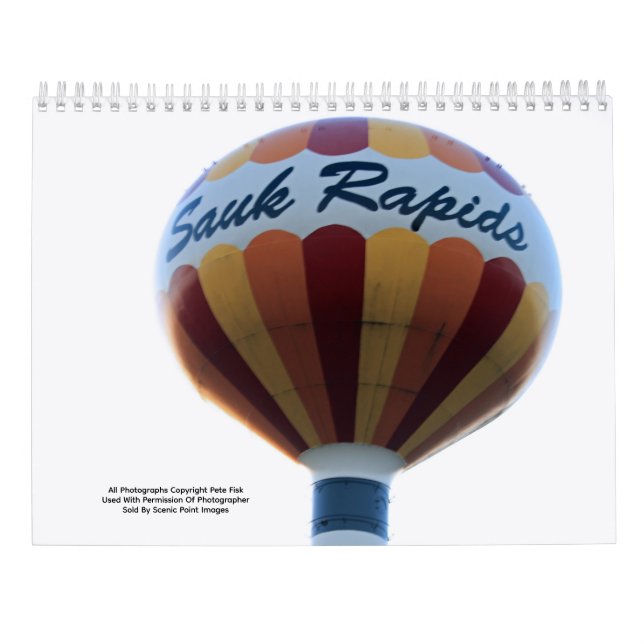 Sauk Rapids Pictorial Calendar 2026 (Back)