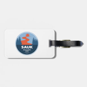 Sauk Wild And Scenic River Washington Luggage Tag