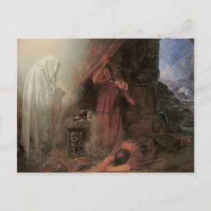 Saul & the Witch of Endor Postcard