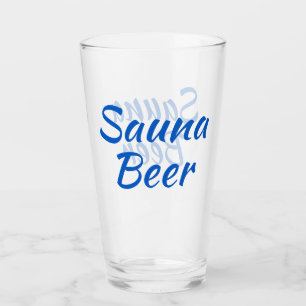 Sauna Beer Finnish Glass Tumbler