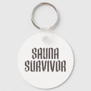 Sauna Survivor 01 Key Ring