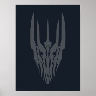 Sauron Head Icon Poster