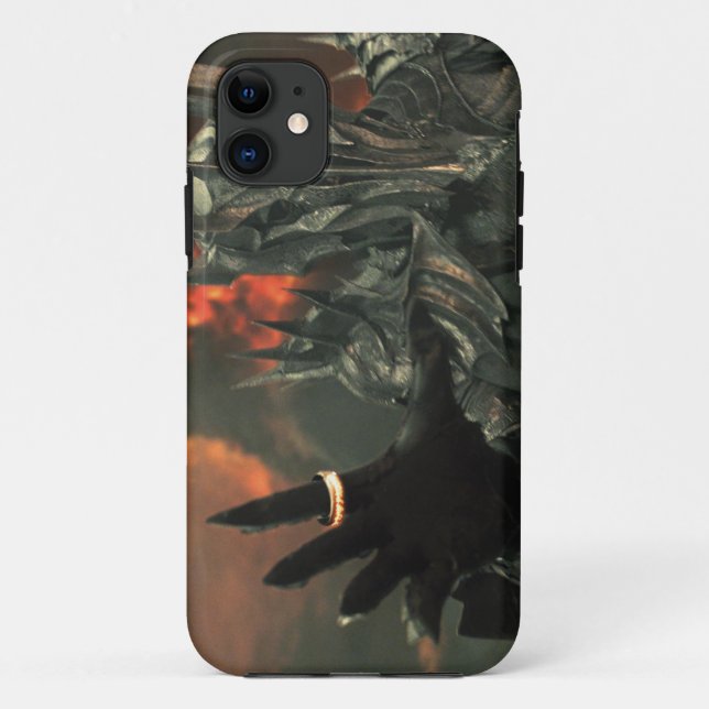 Sauron wth Hand Case-Mate iPhone Case (Back)