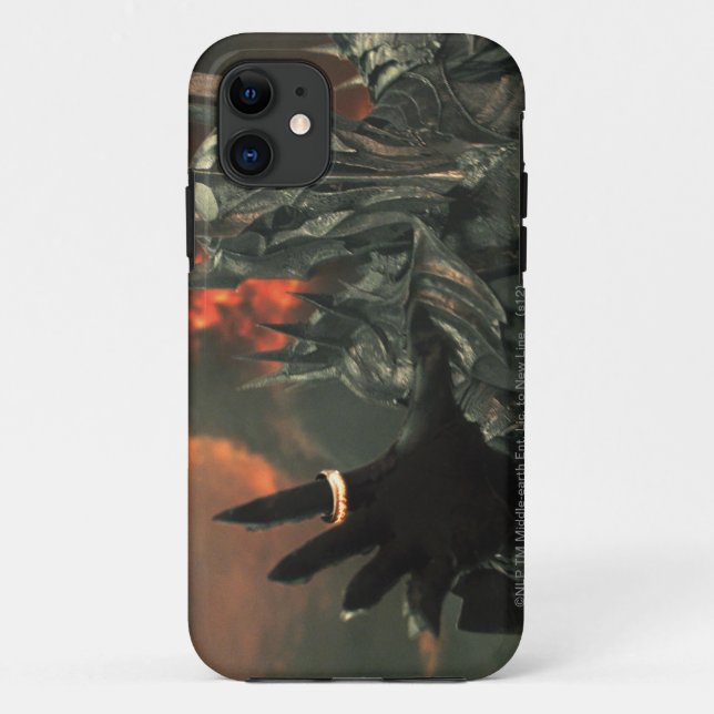 Sauron wth Hand Case-Mate iPhone Case (Back)