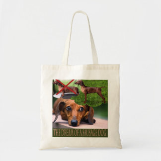 Sausage Dog Budget Tote Bag