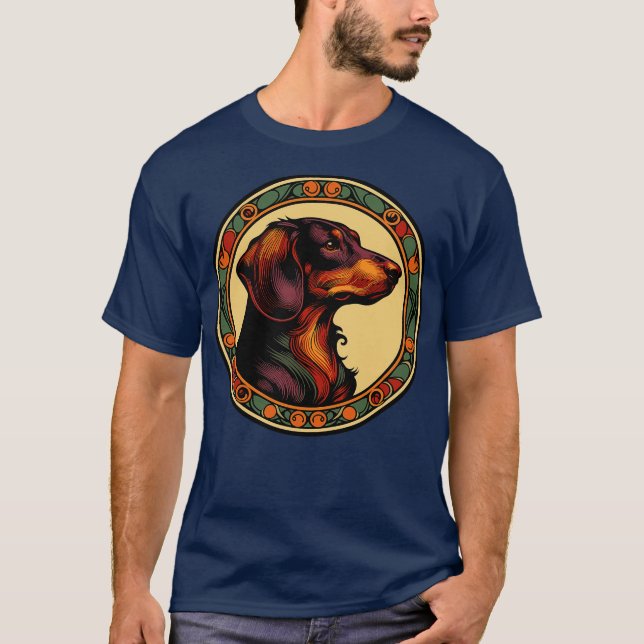 Sausage Dog Dachshund Lovers Gift T-Shirt (Front)