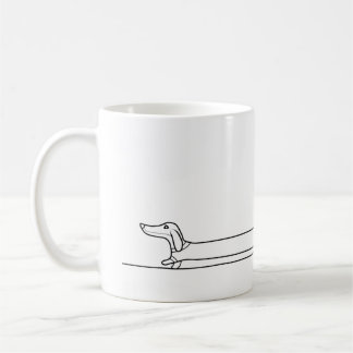 Sausage Dog Mug, Dachshund Mug, Dog Lover Gift Coffee Mug