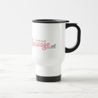 Sausage Dog Travel Mug