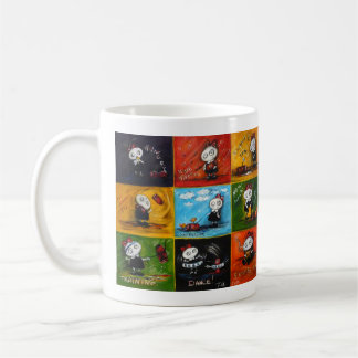 Sausage girl coffee mug