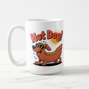 Sausage Hot-Dog Vibes Coffee Mug