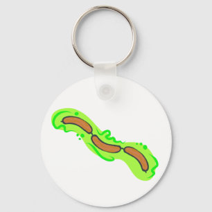 Sausage Links Key Ring