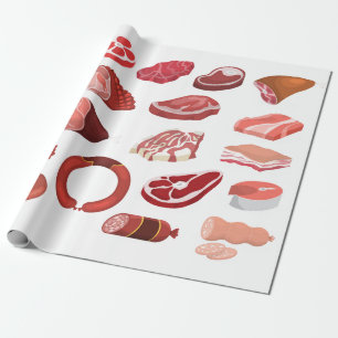 sausage lover wrapping paper