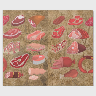 sausage lover wrapping paper