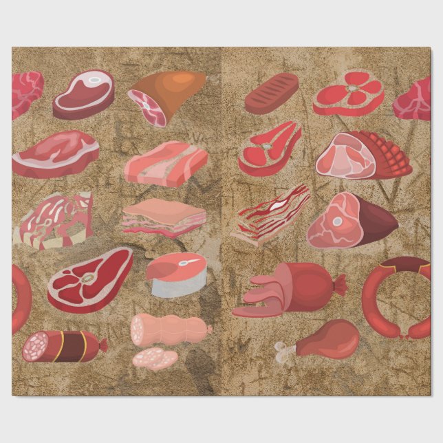 sausage lover wrapping paper (Seam)