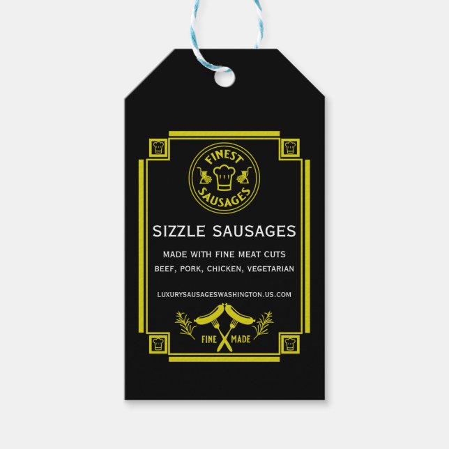 Sausage makers gift tags (Front)