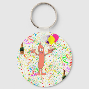 sausage party key ring
