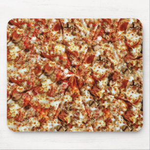 Sausage Pepperoni Pizza Mouse Mat