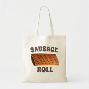 Sausage Roll British Food Savoury Pastry Chef Café Tote Bag