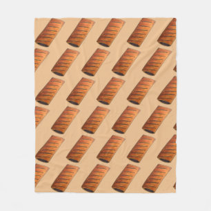 Sausage Roll British Savoury Pastry Snack Food UK Fleece Blanket