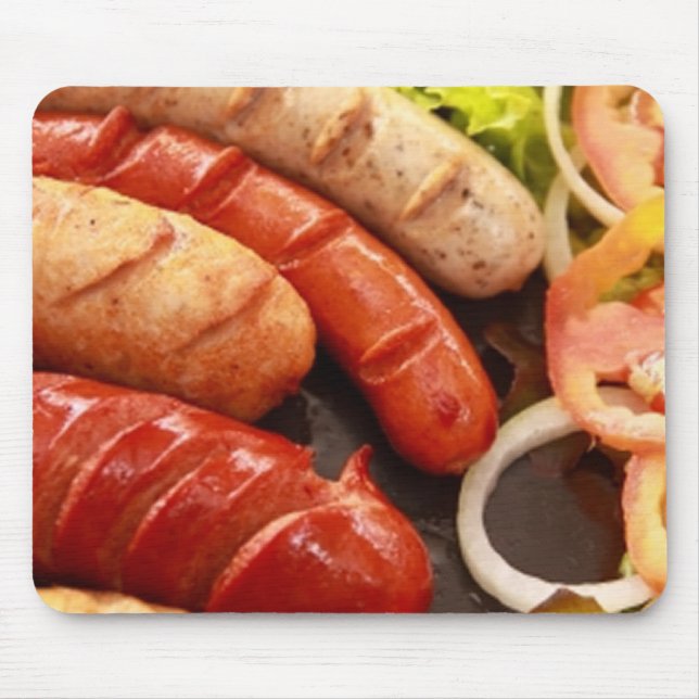 Sausages Mouse Mat (Front)