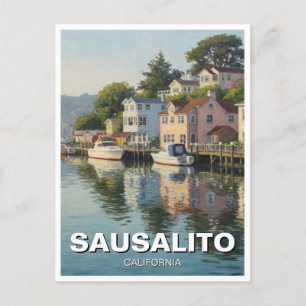Sausalito California Postcard