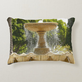 Sausalito Fountain California Travel Photography Decorative Cushion