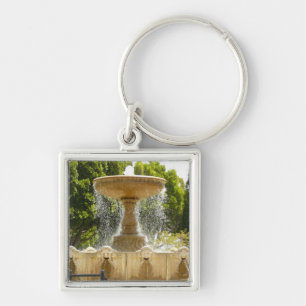 Sausalito Fountain California Travel Photography Key Ring