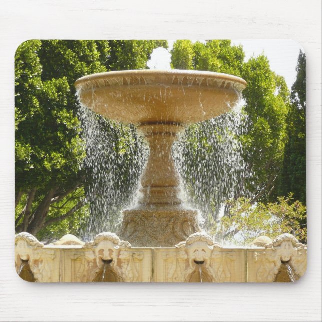 Sausalito Fountain California Travel Photography Mouse Mat (Front)