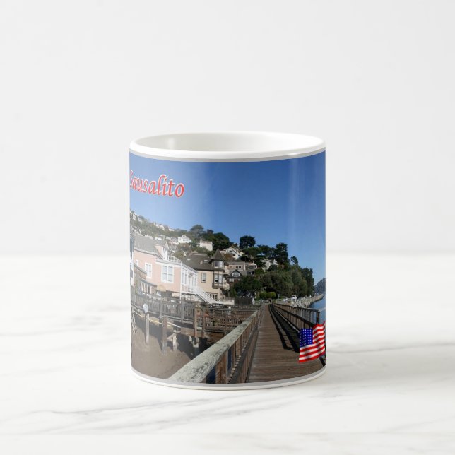 Sausalito - Promenade - United States - Coffee Mug (Center)